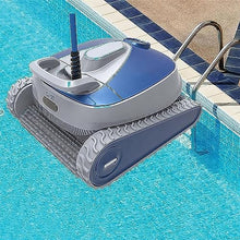 KANGJIEM Automatic Robotic Pool Cleaner with Extra-Large Filter Basket and Intense Waterline Scrubbing Power, Ideal for In-ground Swimming Pools up to 50 Feet
