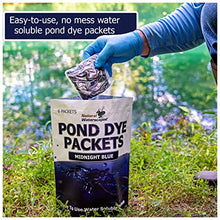 Reflective Black Pond Dye Packets - 24 Water Soluble Packs