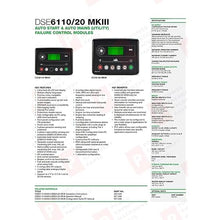 Original for DSE6110 MKIII Auto Start Diesel Generator Control Module