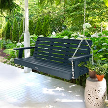 Highwood Weatherly Porch Swing 5 Feet, Federal Blue