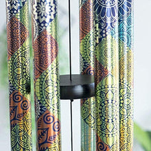 NCRD Large Wind Chimes Outdoor Deep Tone,45.6Inch Sympathy Wind Chimes for Outside with 6 Tubes Tuned Relaxing Melody,Memorial Wind Chimes Large for Mom,Garden Decor