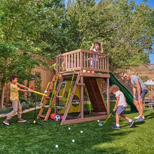 KidKraft All-in-One Sports Adventure Wooden Playset Brown