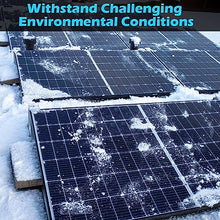 SUNGOLDPOWER UL61730 2PCS 550W Solar Panels Monocrystalline,Waterproof IP68,High Efficiency Solar Panel for Charging Station,Household,Marine,On/Off Grid Solar System (Total 1100W)