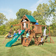 Swing-N-Slide Knightsbridge Plus Swing Set Wood Green