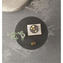 AERWYTRFS Nightstand Sofa Table Movable Sofa Side Table Living Room Small Round Dining Can Be Raised and Lowered Cart