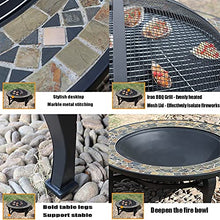 Fire Pits Outdoor Large Outdoor Fire Pit, Garden Party BBQ Cooking Fire Pit Grill, New Home Gift