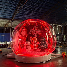 Alessia Cara Inflatable Snow Globe Christmas Decoration Transparent Bubble Tent 13 ft with Blower