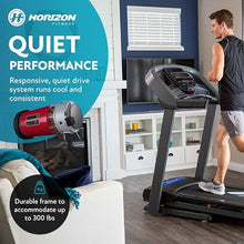 Horizon Fitness T101 Foldable Treadmill Black