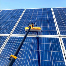 Telescopic Solar Panel Cleaning Tool,Water Fed Pole Kit,Long Reach Solar Panel Cleaning Brush with Extension Pole, for Cars Trucks Vans Swimming Pool Billboard(3.6m)