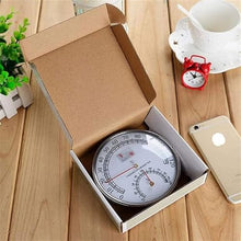 Stainless Steel Case Steam Sauna Thermometer Hygrometer Gauge Hygrothermograph Barometer Hygrometer Thermometer