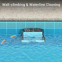 KANGJIEM Automatic Pool Cleaner, Wall-Climbing Pool Vacuum, Powerful Suction Robotic Pool Vacuum, Pool Bottom Suction Machine Pool Cleaning Machine Equipment