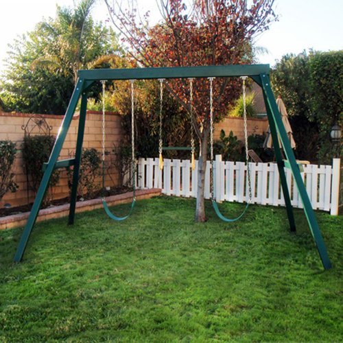 CONGO Swing Central 3 Position Low Maintenance Swing Set Green