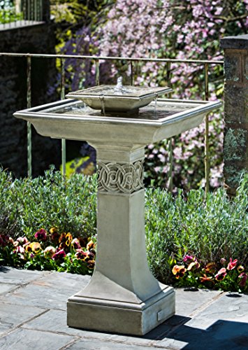 Campania International FT-214-EM Portwenn Fountain, English Moss Finish
