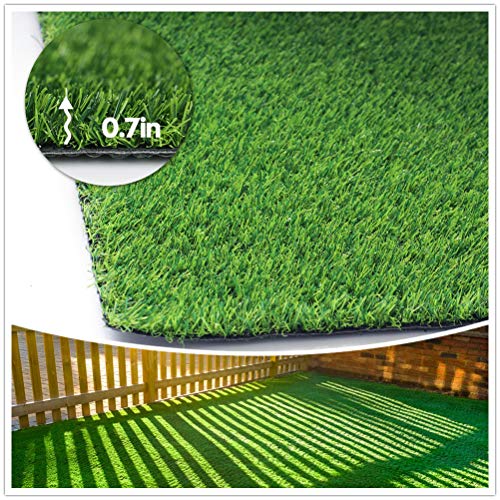 Conscience Trading Artificial Grass Synthetic Lawn 13FTx79FT Green