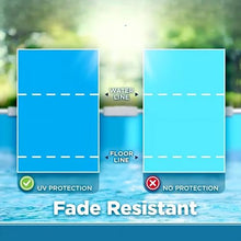 IJOWEEN 24 Feet Round Above Ground Swimming Pool Liner, 25 Gauge Thick