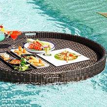 Floating Tray for Pool Thai - Floating Breakfast in Bali Accessories for Adults Swimming Pool or Hot Tub Party Serving Food Drink