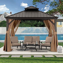 ABCCANOPY Hardtop Gazebo 10x10 Beige