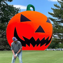 OZIS Giant 26Ft Premium Halloween Inflatable Pumpkin Decoration Orange