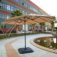 SDdPulse Heavy Garden Parasol Base Stand Weights Banana Hanging Cantilever Patio Umbrella
