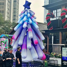 HOAELOS Inflatable Giant Christmas Tree Decorations 33 Feet