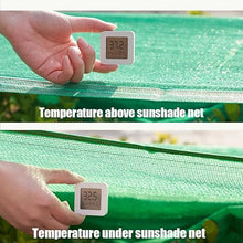 HQQMNY Awning with Eyelets, 90% Shading Rate Shade Net, Sun Net, Shade Net, Garden Umbrella, Privacy Screen for Garden, Plants, Greenhouse(Green,12m x 14m)