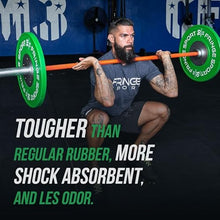 Fringe Sport Olympic Bumper Weight Plates - Kilogram Colored Competition Plates