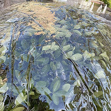 Soft Glass Clear Tarp Cover, Transparent Tarpaulin Waterproof, Balcony Plastic Plate Dust Cover, Foldable Pvc Material, Tear-proof And Wind Protection Boat Tarp, For Cover Gardens Plants, Greenhouses,