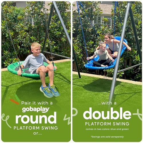 gobaplay Kids Modular Swing Set Frame Gunmetal