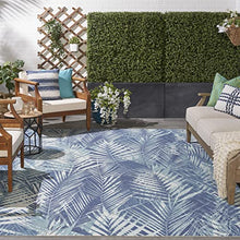 Waverly Sun N' Shade Indoor/Outdoor Area Rug Navy 10' x 13'