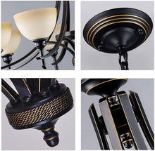 Machine Ceiliceiling Light Indoor Ceiling Mount Ceiling Light European Wrought Iron Chandelier Living Room Bedroom Study Ceiling Lamp Pendant Lighting Ceiling Light Cover