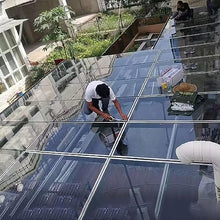Polycarbonate Sheets All-Weather Outdoor Greenhouse Covering, Plastic Roofing Sheets Rainproof Insulation Protection(1.56x189m)