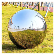 LXLIGHTS RT-OSXE Reflective Garden Gazing Balls, 1mm Thick Mirror Polished Hollow Seamless Ball for Reflection Beautiful View Christmas Decorations, Pond Floating Globe, 20 Sizes