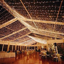 Novelty Lights 24-Pack 25 Feet 50 Light Warm White LED Christmas Lights White Wire, Connectable Mini String, Indoor/Outdoor, Commercial Grade, UL Listed