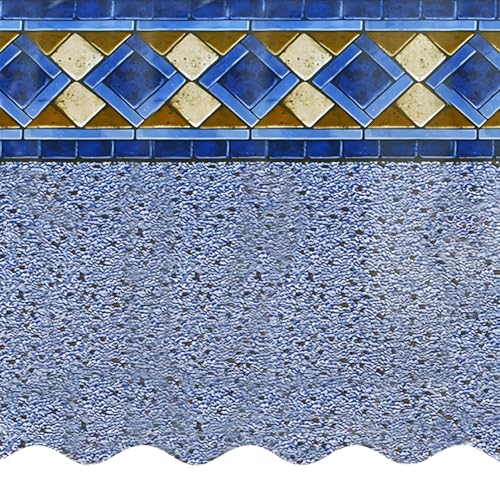 IJOWEEN 28 Feet Round Above Ground Swimming Pool Liner, 25 Gauge Thick
