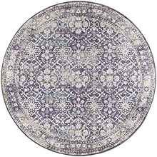 Dalyn Jericho JC3 Violet 10' x 10' Rectangle Soft Round Rug