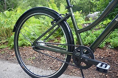 Head Groove Belt Drive Comfort Hybrid Bike Green