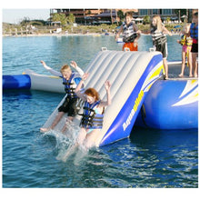 AQUAGLIDE Plunge Slide Water Trampoline Attachment Multicolor
