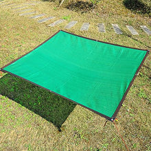 HUJZJY Green Shade Net, 90% Sun Block Mesh Tarp with Grommets, Resistant Shade Cloth UV Resistant Breathable, for Garden, Greenhouse, Patio, Pergola, Fence and Outdoor