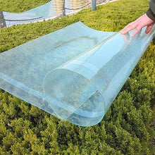 Polycarbonate Sheets All-Weather Outdoor Greenhouse Covering, Plastic Roofing Sheets Rainproof Insulation Protection(1.56x404m)