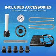 IJOWEEN 12-Inch Above Ground Swimming Pool Sand Filter System for Rx Clear