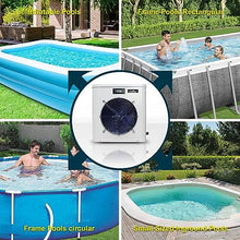 Villastar Above Ground Pool Heater 16000 BTU/hr - 120V, Fits 15/18/24 Foot Pool
