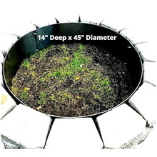 Steel Fire Pit Ring 14" Deep x 45" Diameter
