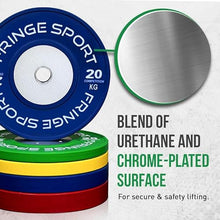 Fringe Sport Olympic Bumper Weight Plates - Kilogram Colored Competition Plates