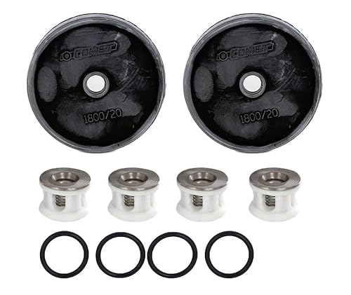 Generic Diaphragm Pump Repair Kit - 5026.0319 (Pack of 6) Black
