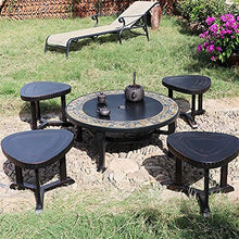 Fire Pits Outdoor Garden Wood-Burning Fire Bowl, Portable Outdoor Heating Fireplace, for Outdoor Cooking and Campfire