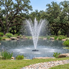 1 HP Floating Fountain & Aerator for Ponds and Lakes with 200 ft Cord