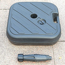 CUTPOIY Umbrella Base,Parasol Base, Heavy Duty Water/Sand Filled Plastic Outdoor Patio Sun Umbrella Stands for 32-38 mm Umbrella Pole