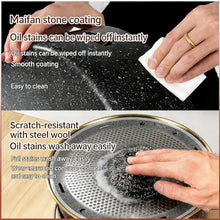 Portable Smokeless BBQ Grill Multifunctional for Hot Pot, Kebab, and Tea Stove - Non-Stick Maifan Stone Coating, Dual Fuel - Perfect for Outdoor Camping & Home Gatherings