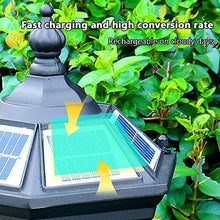 Dntum Retro Lantern Outdoor Waterproof Lawn Lamp, Community Glass Lamp Street Lamp Victorian Outdoor Waterproof Floor Lamp Column Lamp Villa Park Lamp E27 Street Lamp,A,Wiring Type,A-Solar