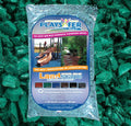 Playsafer Green Rubber Mulch 77 Cu. Ft. 2000 Lbs. Pallet